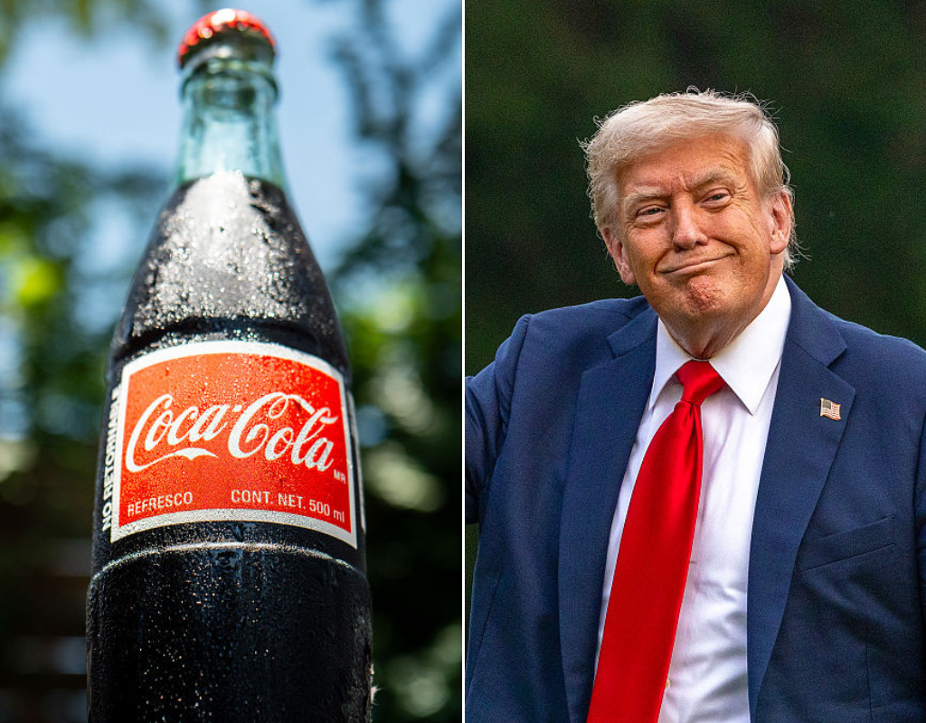 In the fall, Coca-Cola is releasing a new soda in the United States, made with cane sugar, after a recent push by U.S. President Donald Trump.