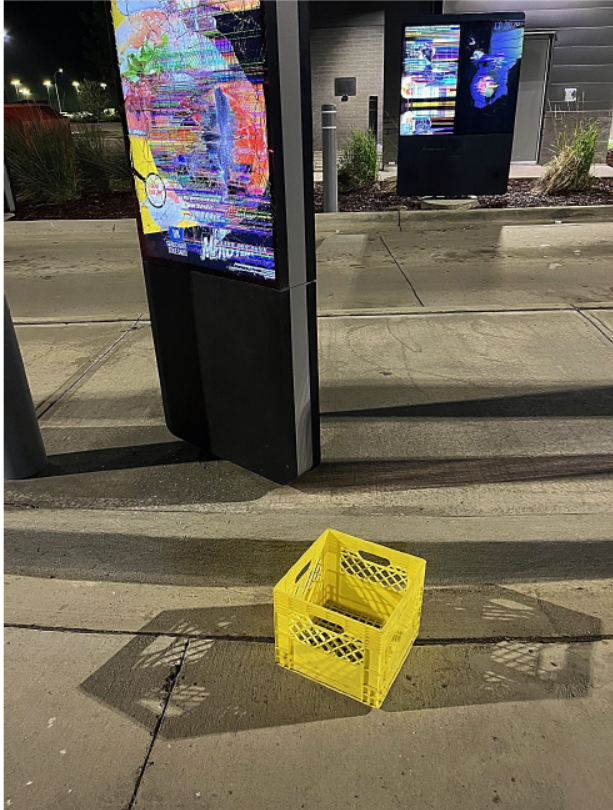Vermilion RCMP say officers received a complaint on July 6, 2025 that a provincial government building, sheriffs vehicles, a courthouse and a McDonald's restaurant had been vandalized.