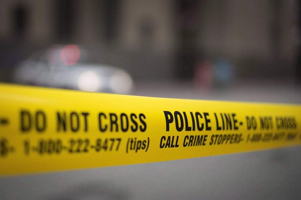 Police tape is shown in Toronto, Tuesday, May 2, 2017. THE CANADIAN PRESS/Graeme Roy.