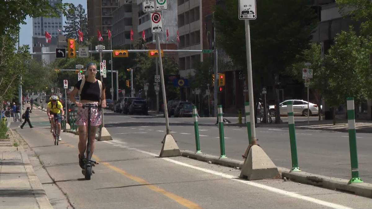 The advocacy group, Bike Calgary, has expressed its concerns over the province getting involved in the debate over bike lanes, calling it provincial "overreach."