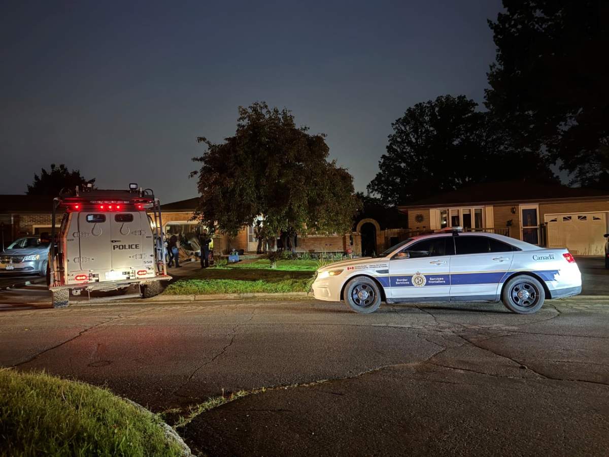 In May, customs officers raided a home in London, Ont.