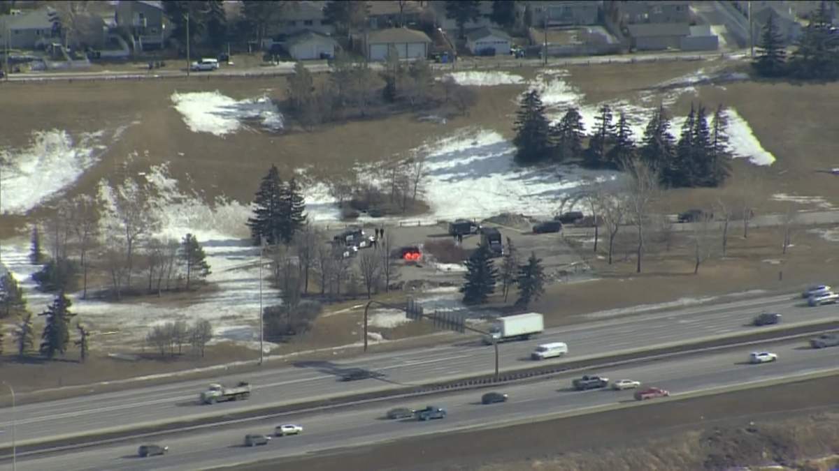 Court was told that Dunlop stabbed his victim 79 times, then set her body on fire and left it at Deerfoot Athletic Park, near the intersection of Deerfoot Trail and 16 Avenue northeast.