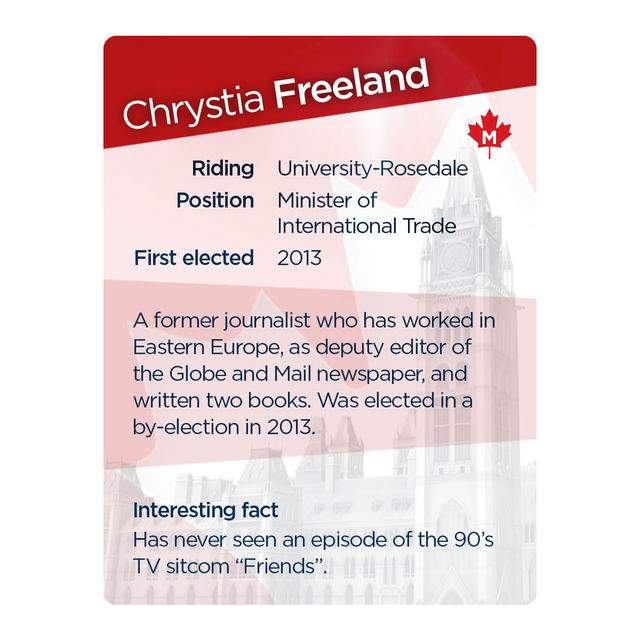 Collect them all: Trudeau cabinet trading cards - image