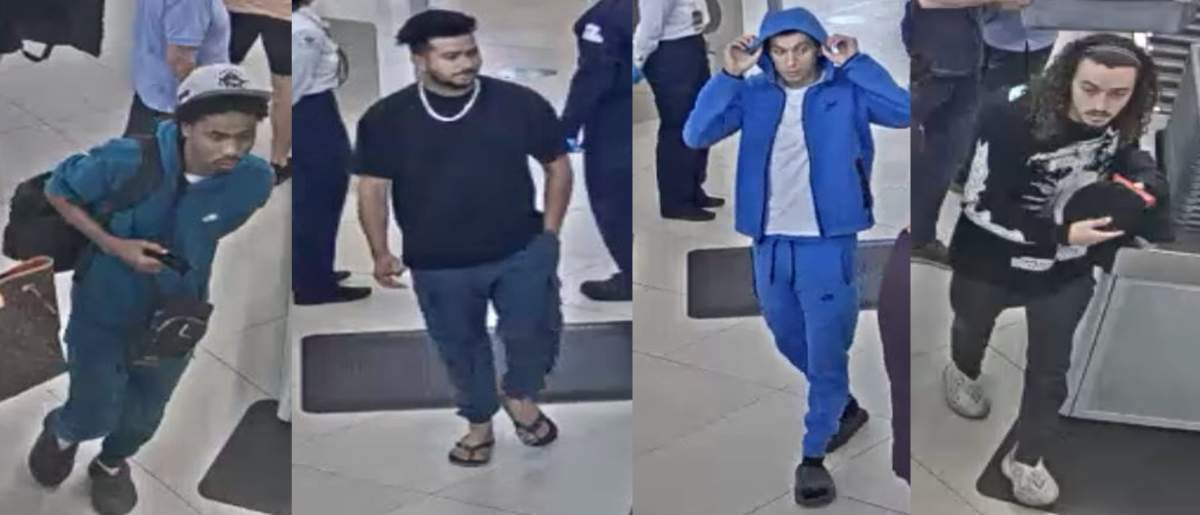 The four men suspected of being involved in the taxi fraud cases are accused of stealing more than $28,000 from 16 victims, between July 9 and July 14, 2024.