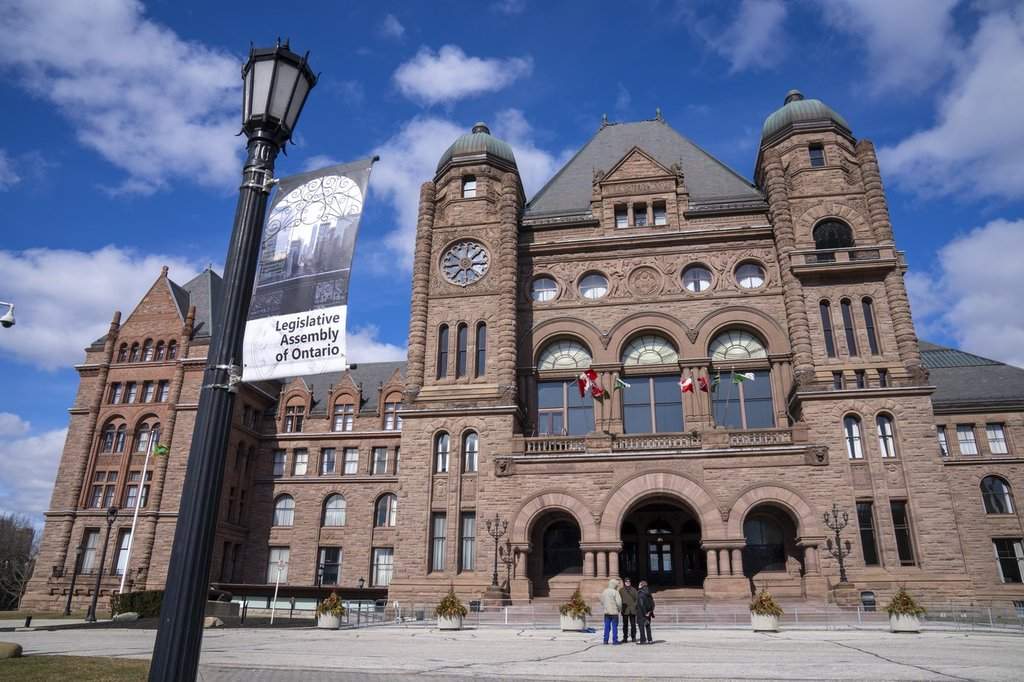 Queen’s Park in Toronto, Monday, Feb. 20, 2023. THE CANADIAN PRESS/Frank Gunn.
