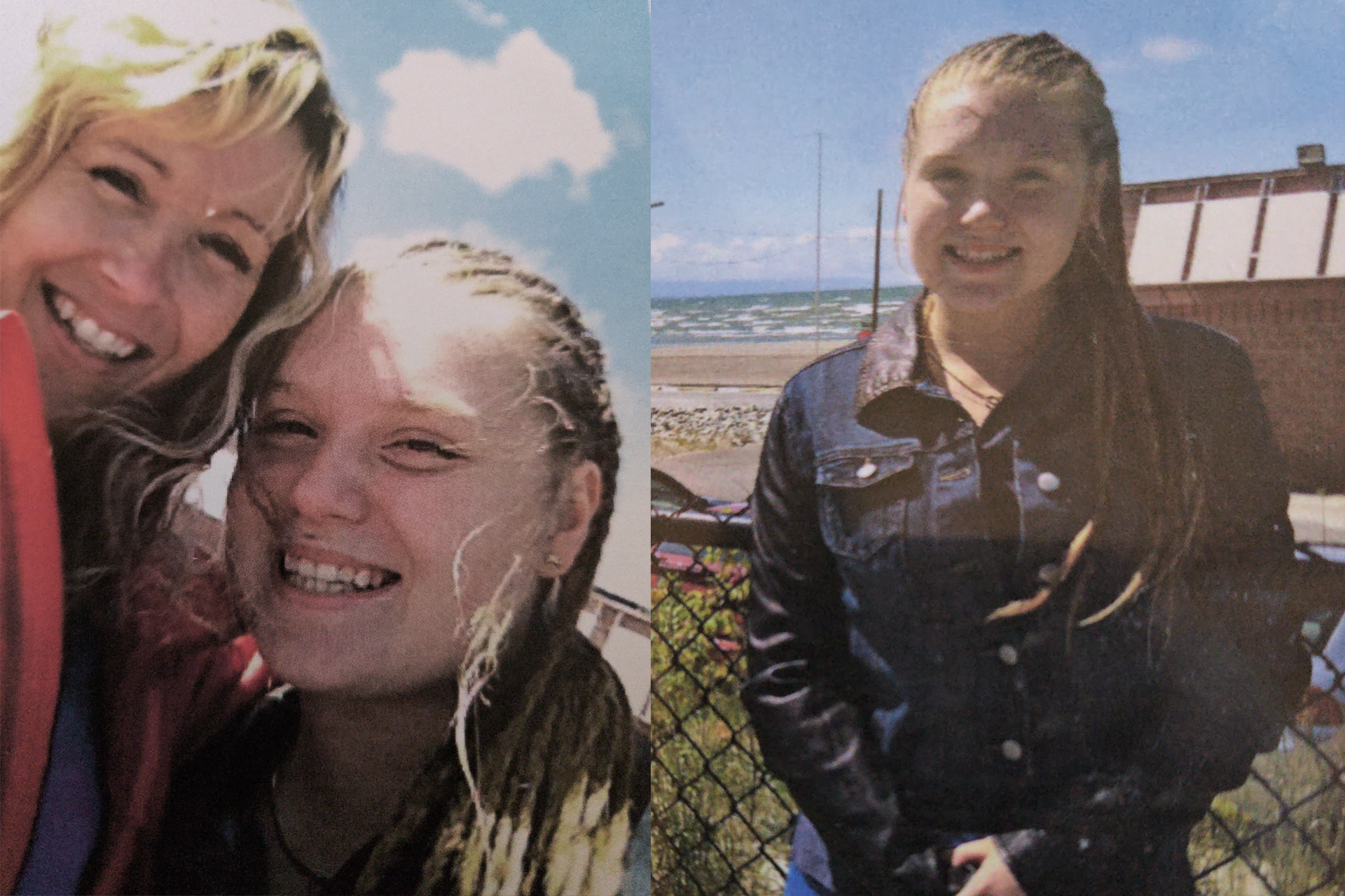 Connie Lester and Cally Lester when she was in her early teens.
