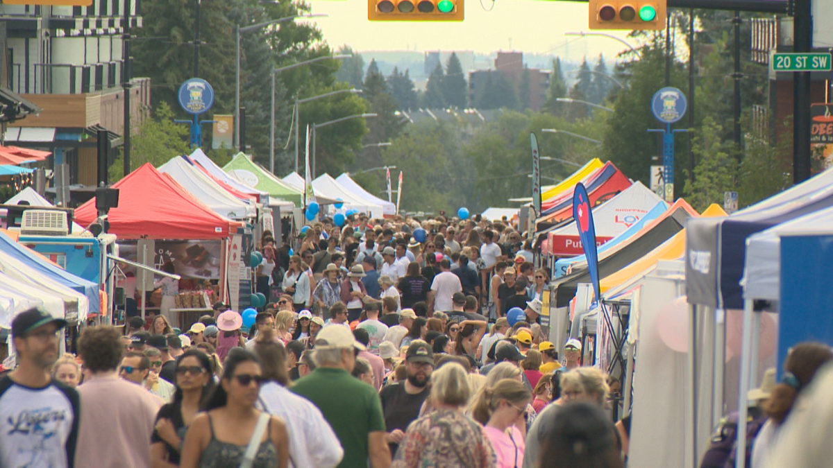 Calgarians attended Marda Gras in the thousands.