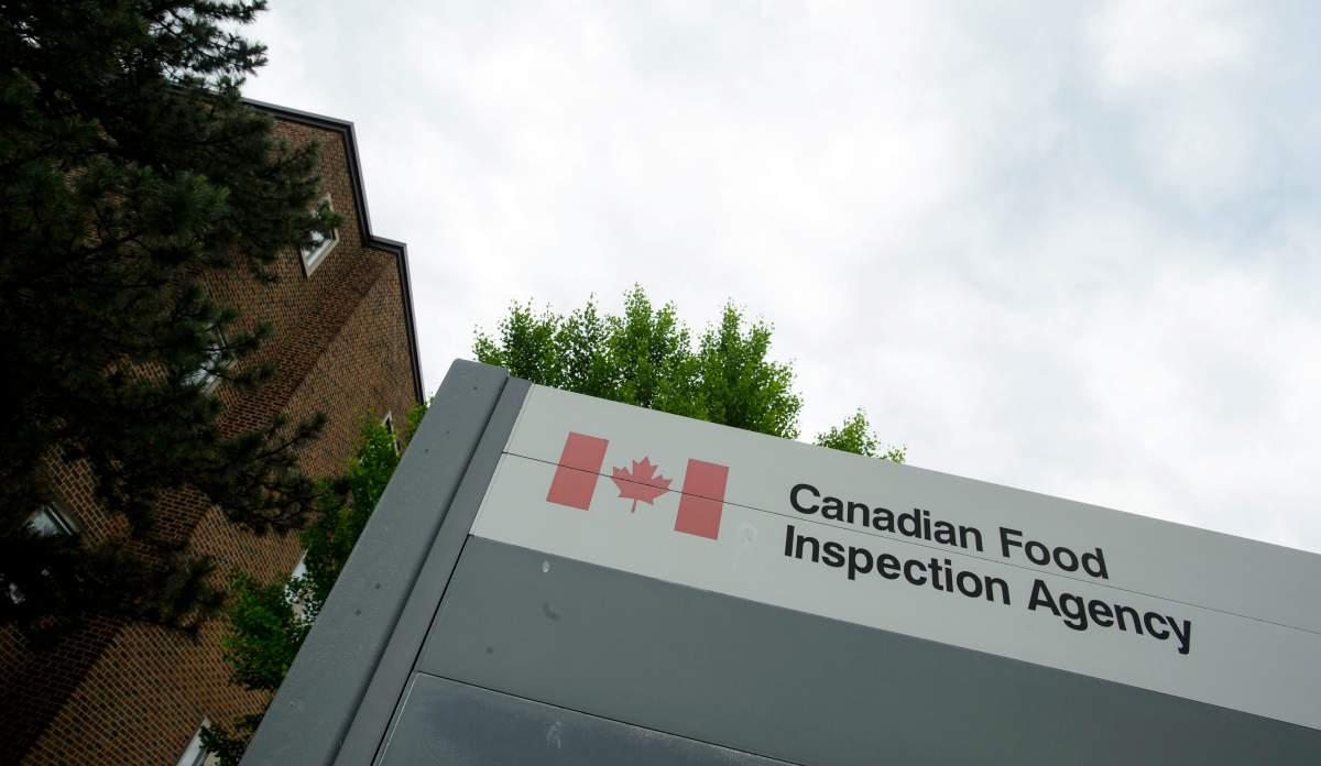 The Canadian Food Inspection Agency is seen in Ottawa on June 26, 2019.