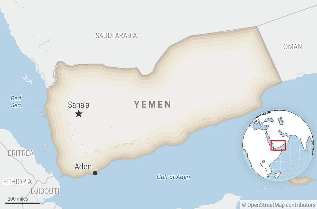 At least 68 African migrants died and 74 others were missing after their boat capsized Sunday in the waters off Yemen. 