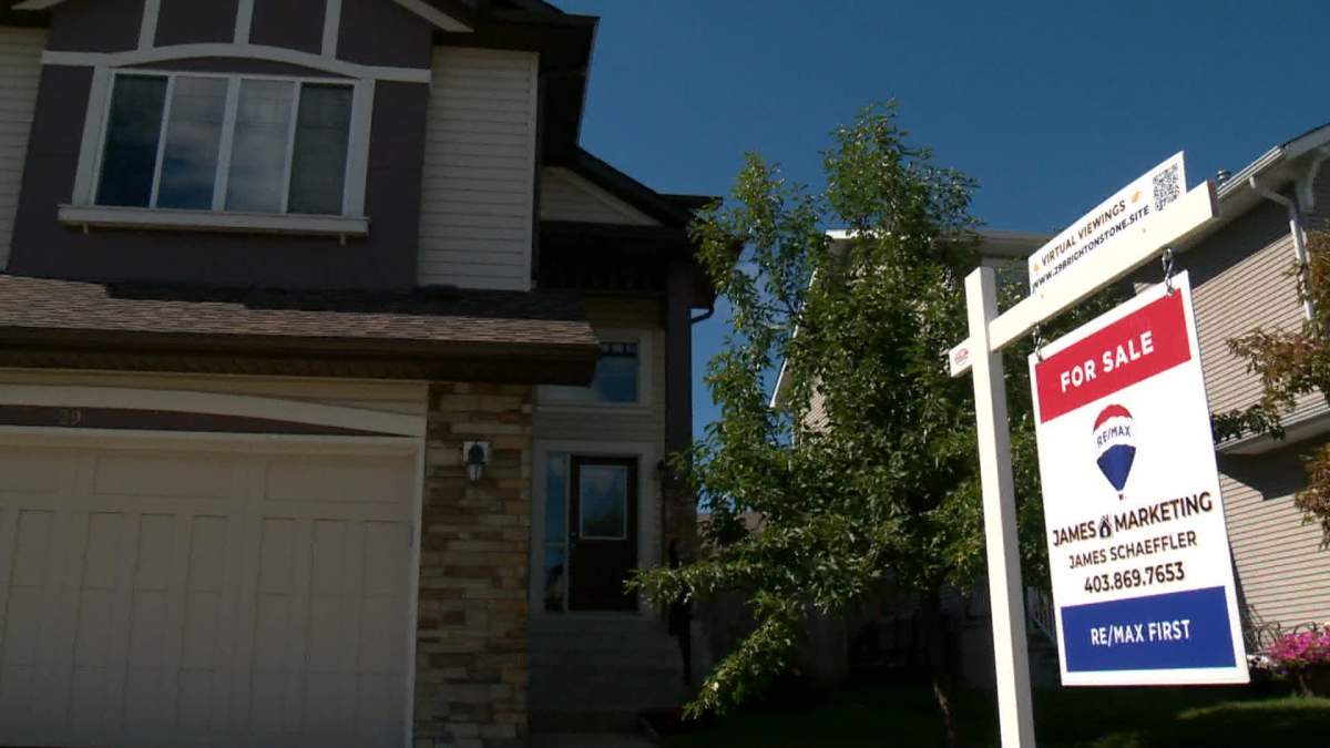 The Calgary Real Estate Board said there were almost 4,000 new listings on the market in July - inventory levels not seen since before the pandemic.