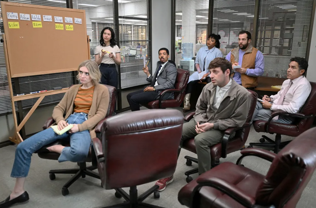 The cast of 'The Paper'
