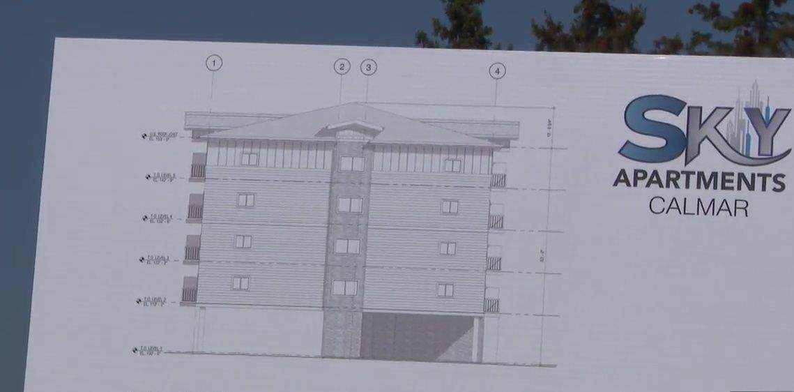 Calmar break ground on 1st apartment building in 50 years amid town growth - image