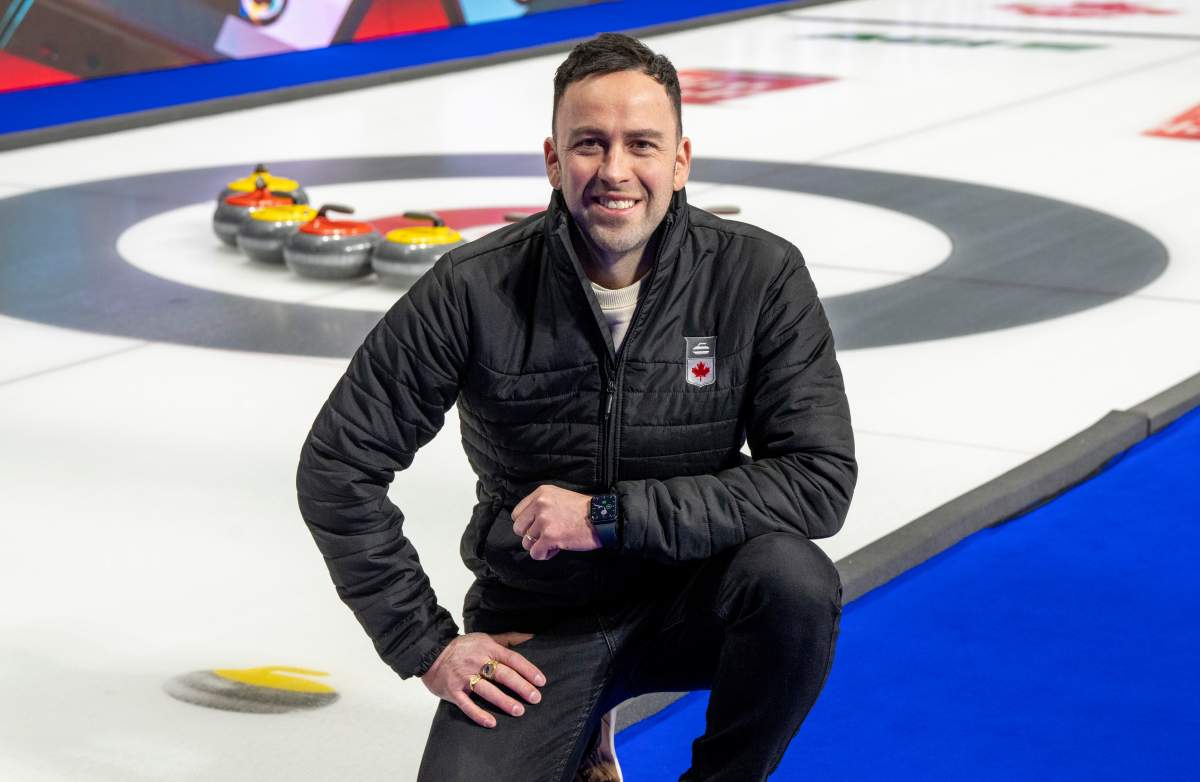 Curling Canada high-performance director David Murdoch poses for a photo at the 2023 Tim Hortons Brier in London, Ontario, on Friday, March 10, 2023. 
