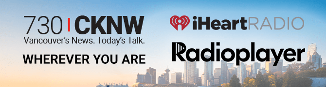 730 CKNW iHeart and Radioplayer 2025 banner