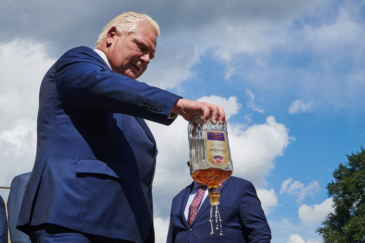 Doug Ford Crown Royal