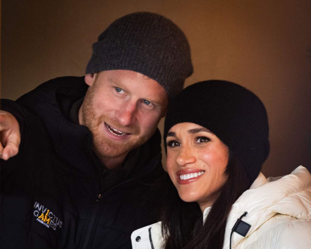 The Duke and Duchess of Sussex attending the 2025 Invictus Games in Whistler, Canada. Picture date: Monday February 10, 2025.
