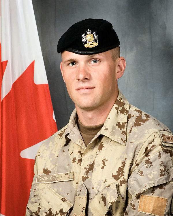Cpl. Nathan Hornburg is shown in this undated handout photo.