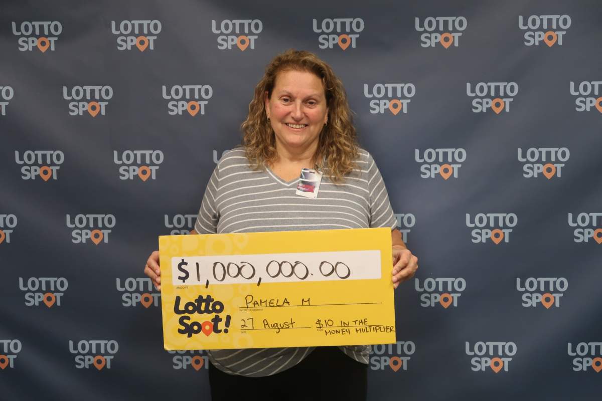 Pam Millage recently won $1 million on a scratch and win ticket.