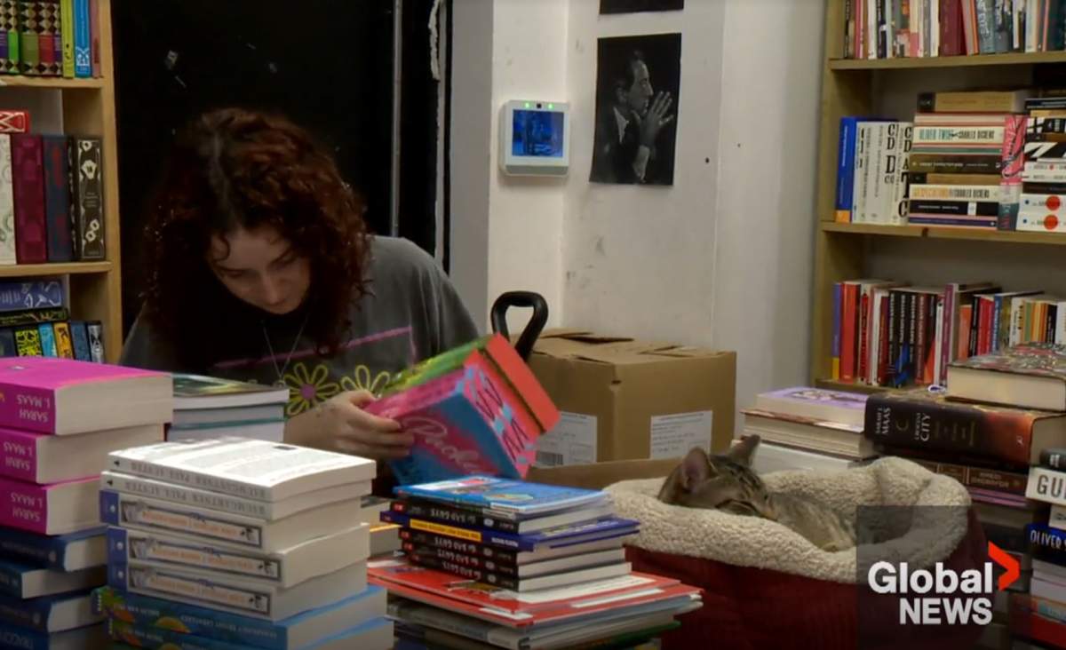Laurel Dziuba, manager of Pages On Kensington in Calgary, called the UCP government's order banning books with "explicit sexual content" from classrooms in the province "profoundly confusing."