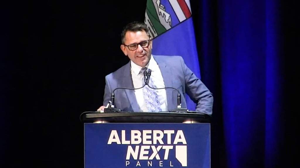Bruce McAllister, was also forced to apologize when, as moderator of Premier Danielle Smith's Alberta Next panel, he told a teen at a town hall that his parents should spank him.