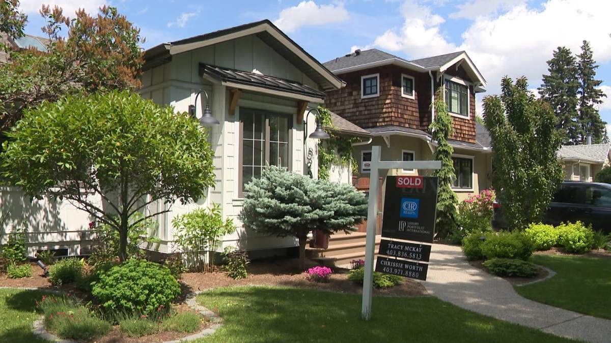 The latest numbers from the Calgary Real Estate Board show the average price of a home in Calgary in July declined slightly to around $680,000, compared to a year earlier.