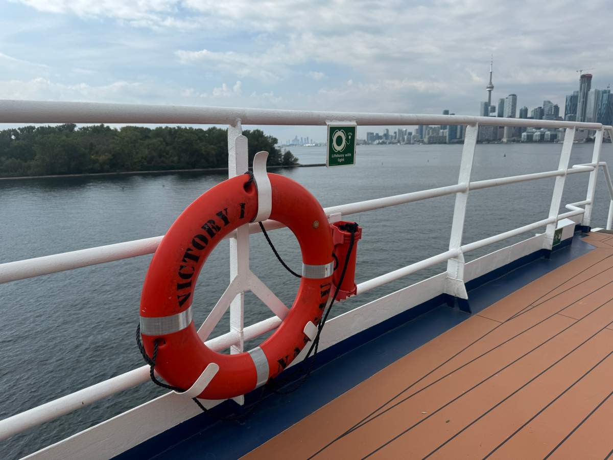 Cruise ships in Toronto bring more than 20,000 visitors into the city.