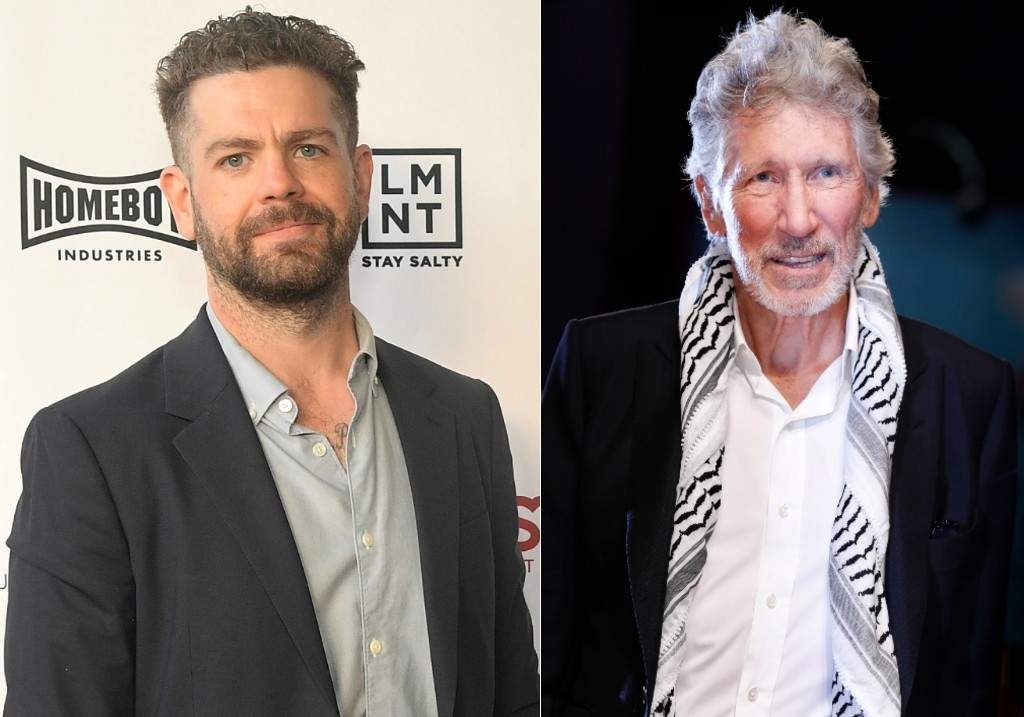 (L-R:) Jack Osbourne attends An Evening to Celebrate a Decade of Wellness with ALYST Health at Cameo Beverly Hills on Sept. 18, 2024 and Roger Waters arrives at the premiere for 'Roger Waters - Us + Them' during the 76th Venice Film Festival at the Sala Giardino on Sept. 6, 2019.