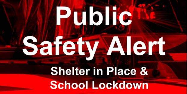 RCMP are telling residents Sundre, Alta. to "shelter in place" after reports a man was seen wandering around the town with a gun.