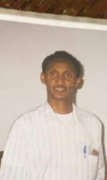 Aden Hersi, seen here as a young man, was assaulted inside his taxi in August 2022.