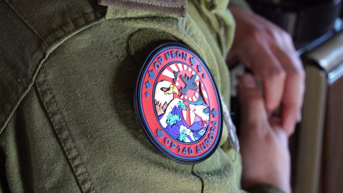 Operation Neon shoulder patch.