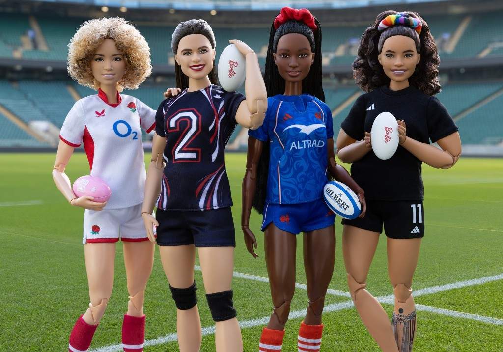 Mattel, Inc. introduced Team Barbie – a coalition of four powerful role models and professional rugby players from across the globe to encourage girls to own their confidence proudly.