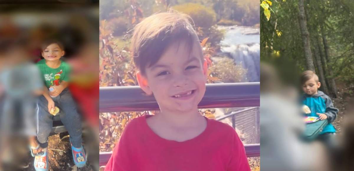 New photos provided by the family of 6-year-old Darius Macdougall, show him in the clothing he was wearing when he went missing on Sept. 21.