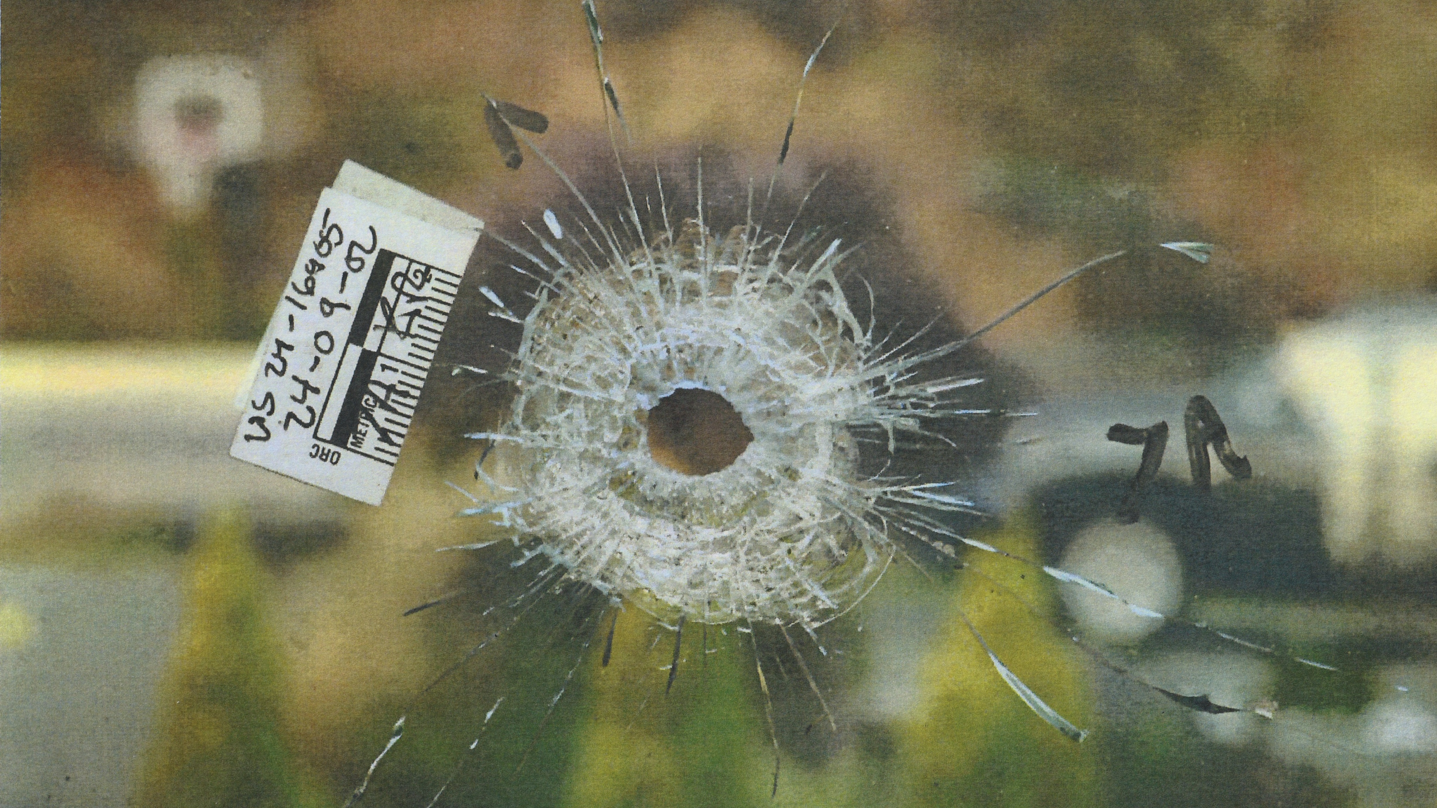 Crime scene photo of Bishnoi gang attack on Vancouver Island, Sept. 2, 2024.