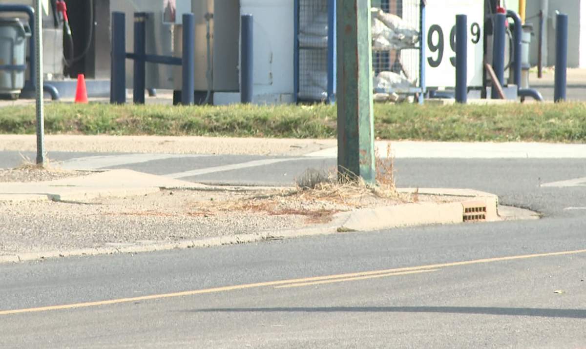 Investigators say when the victim confronted a man accused of stealing his bike, he was punched and fell backwards, hitting his head on the pavement.
