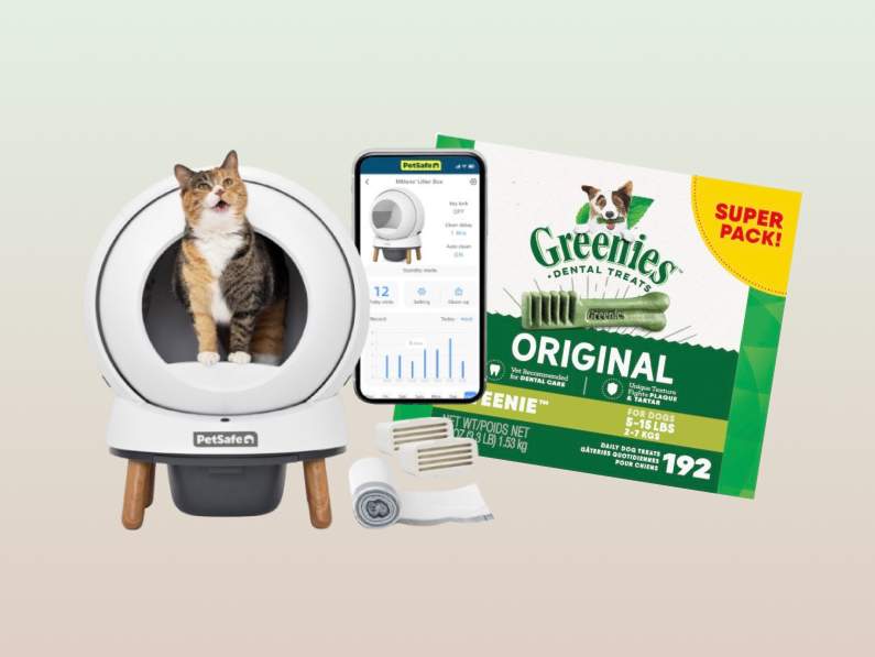 From a PetSafe self-cleaning litter box to Greenies dog treats & beyond.