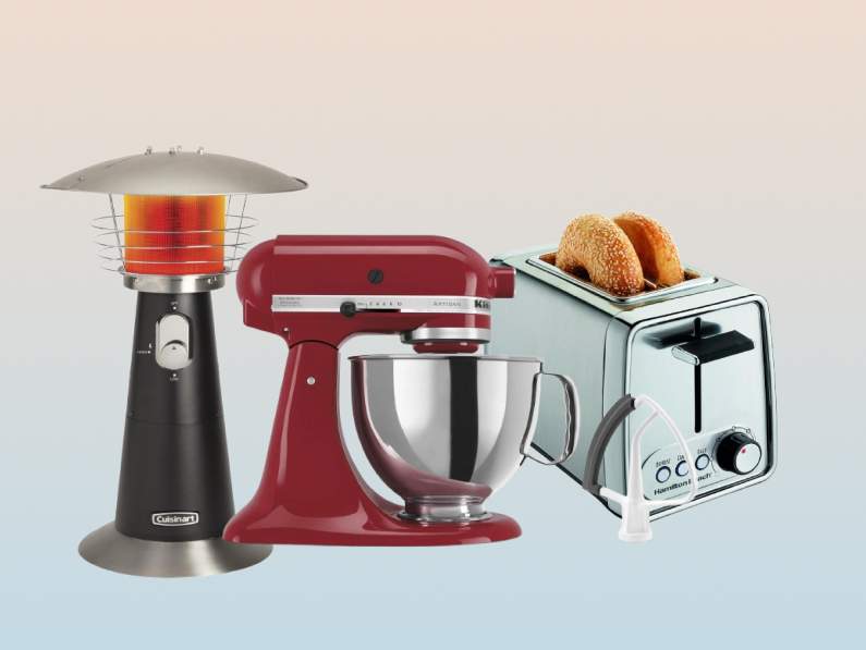From a KitchenAid stand mixer to a portable Cusinart heater and beyond.