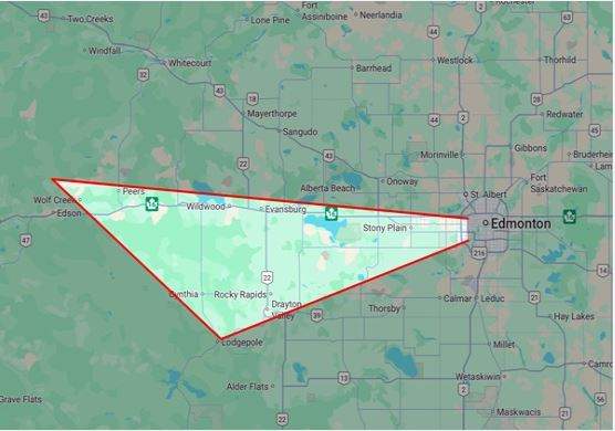 Edmonton police homicide detectives have released a map of the area where they believe Samuel Bird's remains were dumped and are asking members of the public, who frequent the area, to keep an eye out for his remains.
