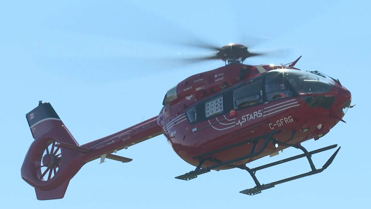 A spokesperson for STARS Air Ambulance confirms that a man in his 30s was rushed to hospital on Thursday, but was unable to provide any details on the victim's condition.