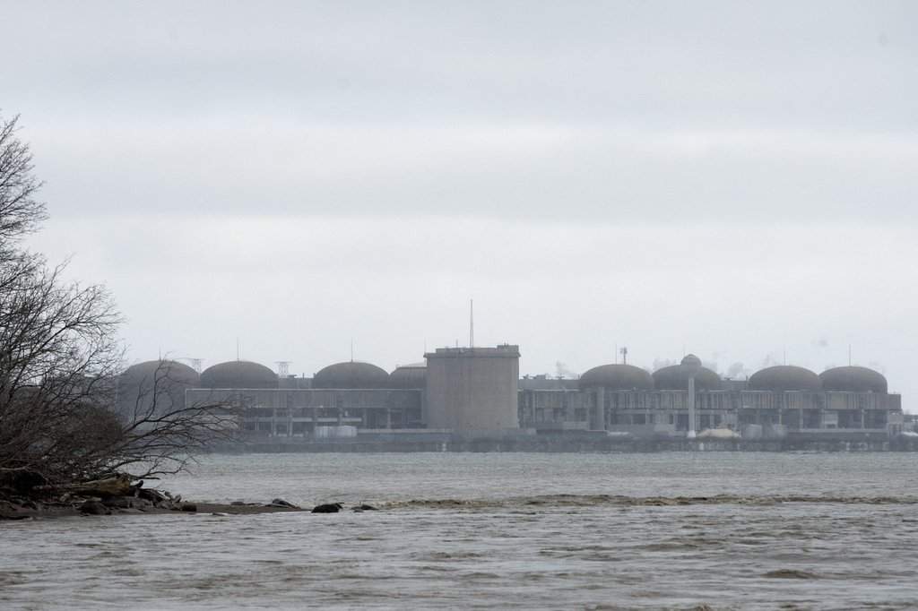 The Pickering Nuclear Generating Station in Pickering, Ont., is shown Sunday, Jan. 12, 2020. THE CANADIAN PRESS/Frank Gunn.