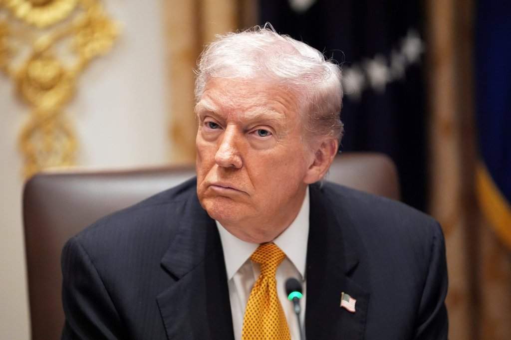 President Donald Trump meets with Hungary's Prime Minister Viktor Orban in the Cabinet Room of the White House, Friday, Nov. 7, 2025, in Washington.