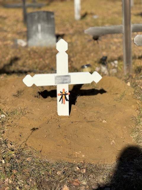 The remains of Alma Beaulieu, who died at St. Joseph’s Residential School, have been repatriated to her home community and re-interred next to her mother’s grave in Fort Smith, N.W.T.