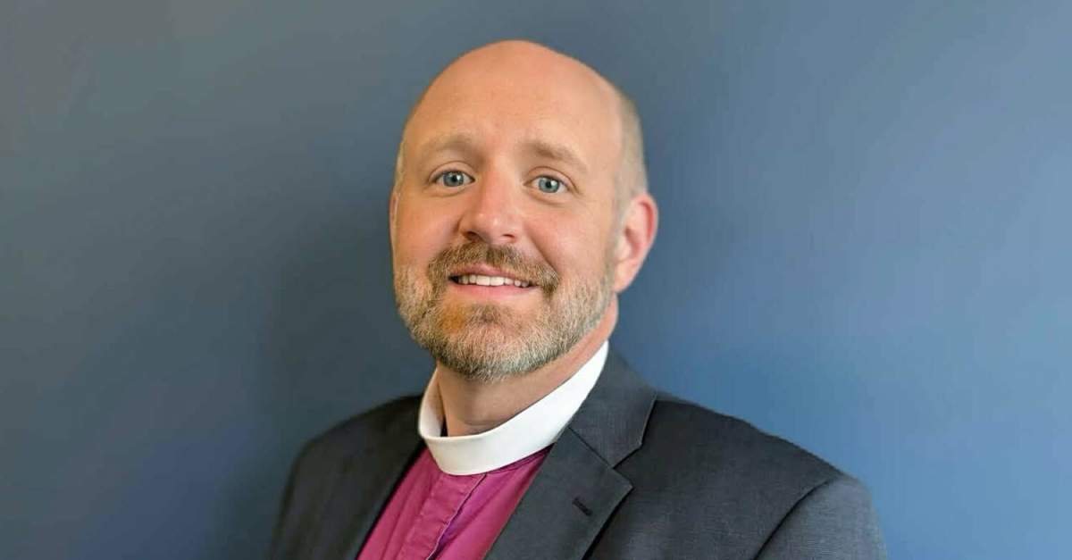 Bishop Stephen London with the Anglican Diocese of Edmonton in 2025.