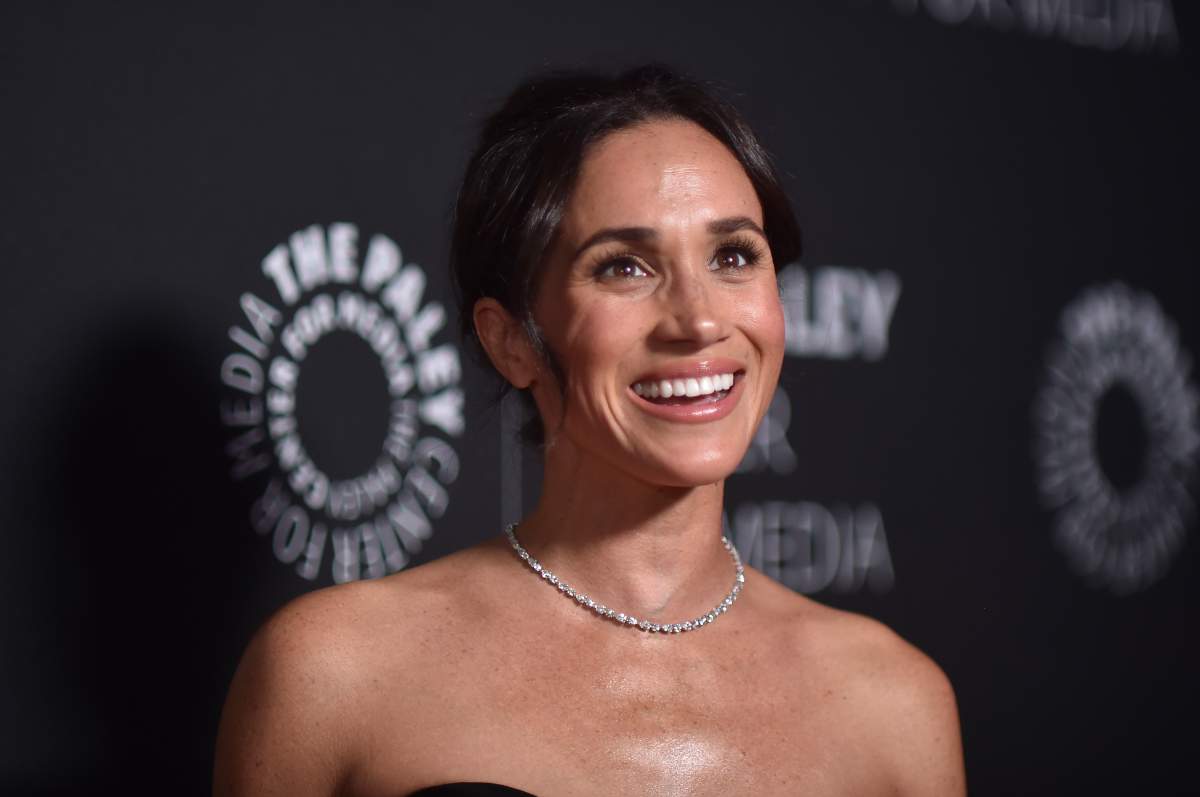 Meghan Markle arrives at the Paley Honors Fall Gala on Wednesday, Dec. 4, 2024, at the Beverly Wilshire Hotel in Beverly Hills, Calif.