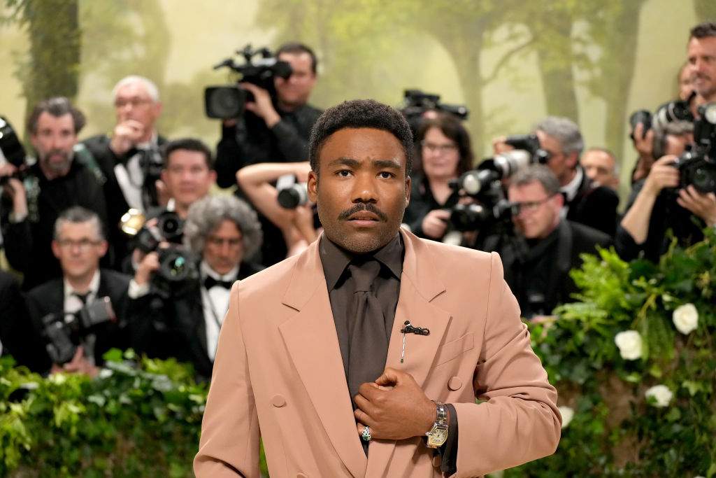 Donald Glover attends the 2024 Met Gala Celebrating 'Sleeping Beauties: Reawakening Fashion' at The Metropolitan Museum of Art on May 6, 2024 in New York City.