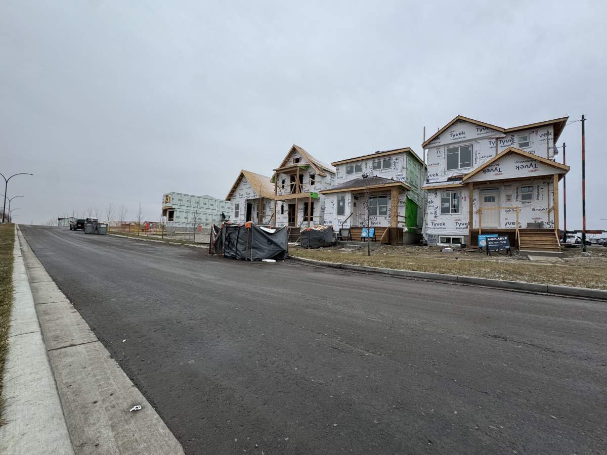 Calgary police say 2 men were arrested and charged with theft after a security company allegedly spotted them stealing copper wire from a new home under construction in the northwest neighbourhood of Livingston.