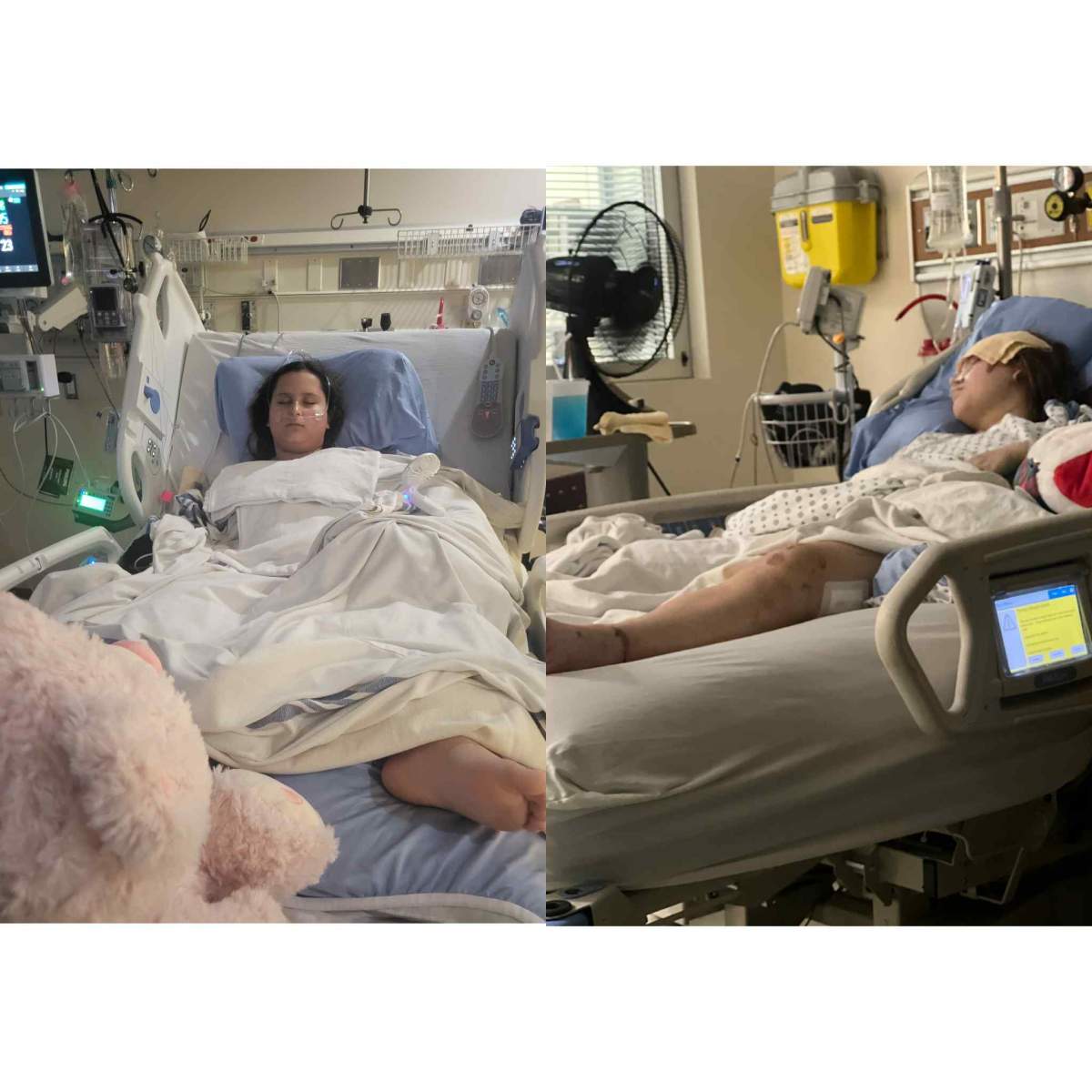 Sisters recovering in hospital