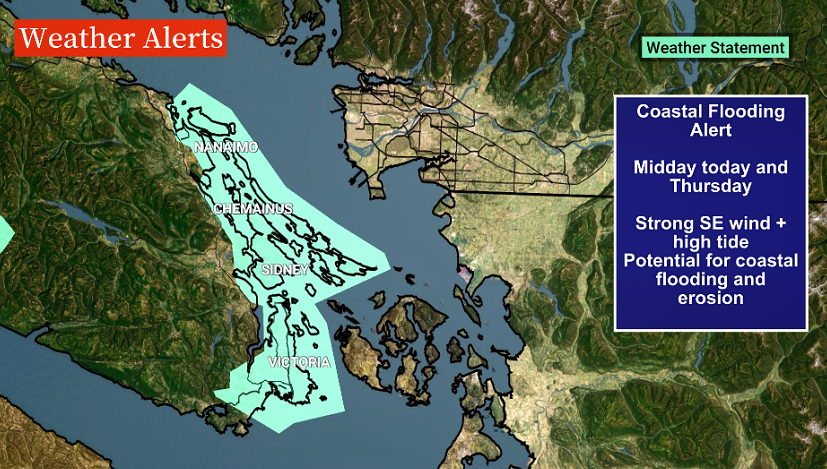 B.C. is in for some wild weather over the next few days.
