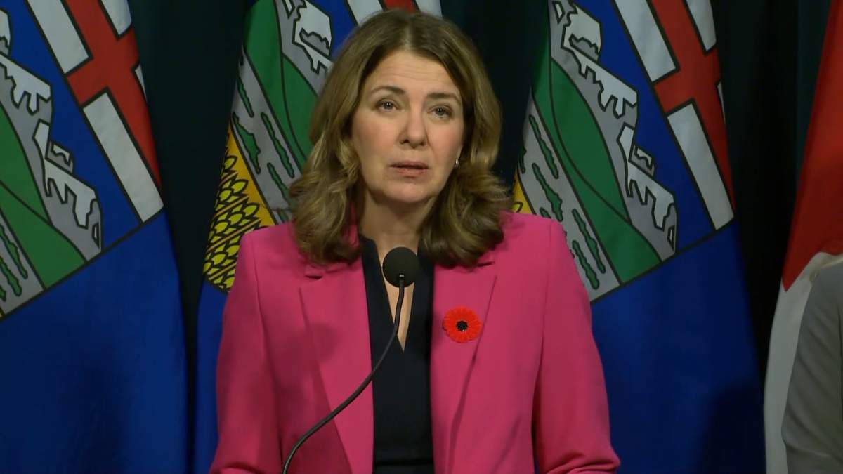 Alberta Premier Danielle Smith announced during a news conference in Calgary on Friday that her government is setting up an 11 person committee to study concerns over classroom size and complexity in the province.