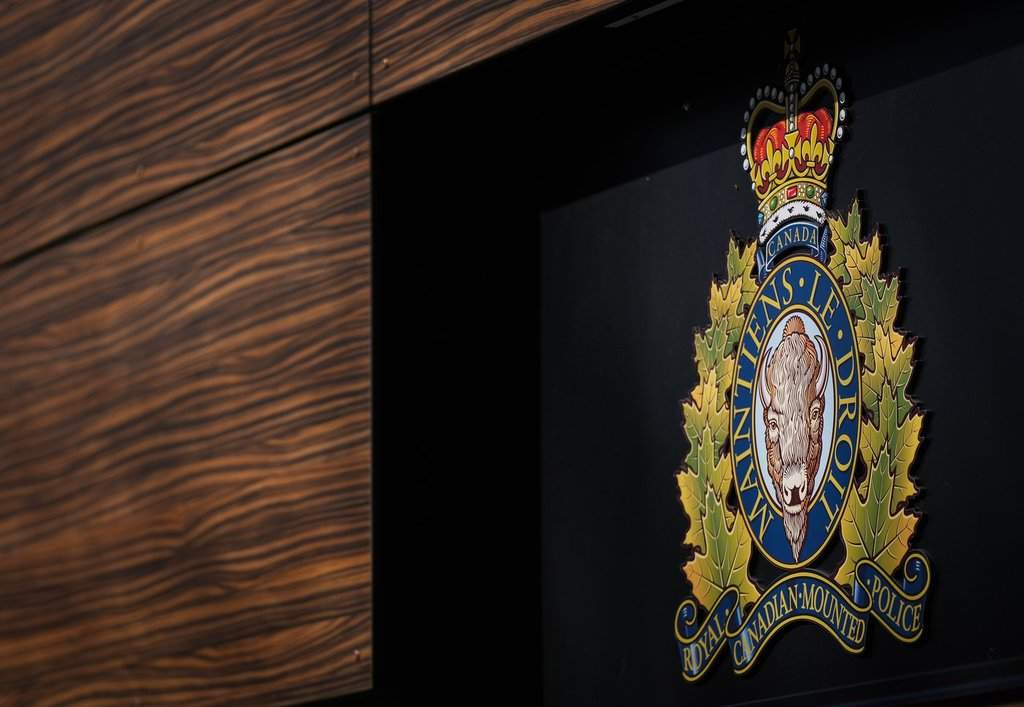 The RCMP badge is pictued. 