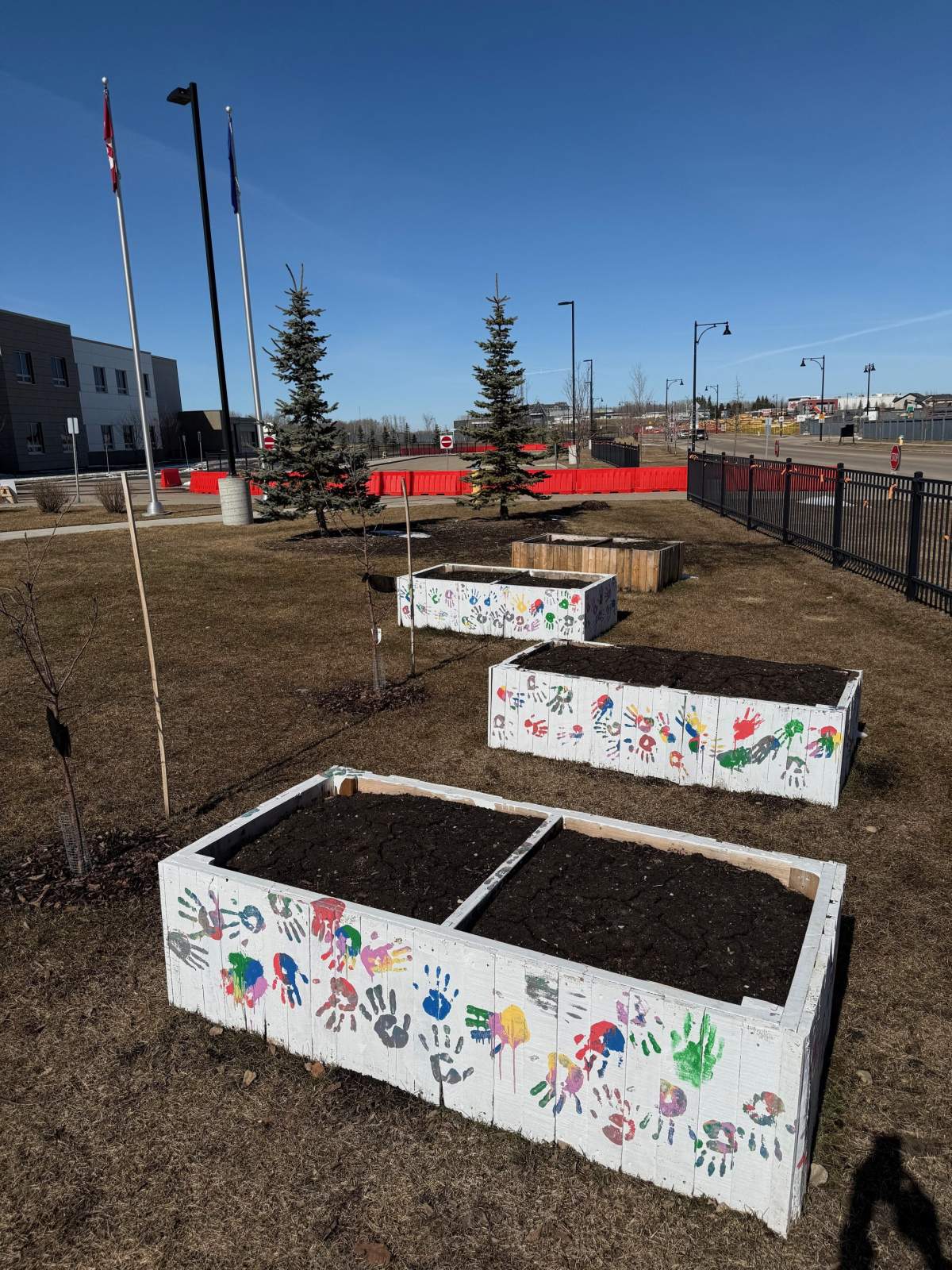 Raised garden beds